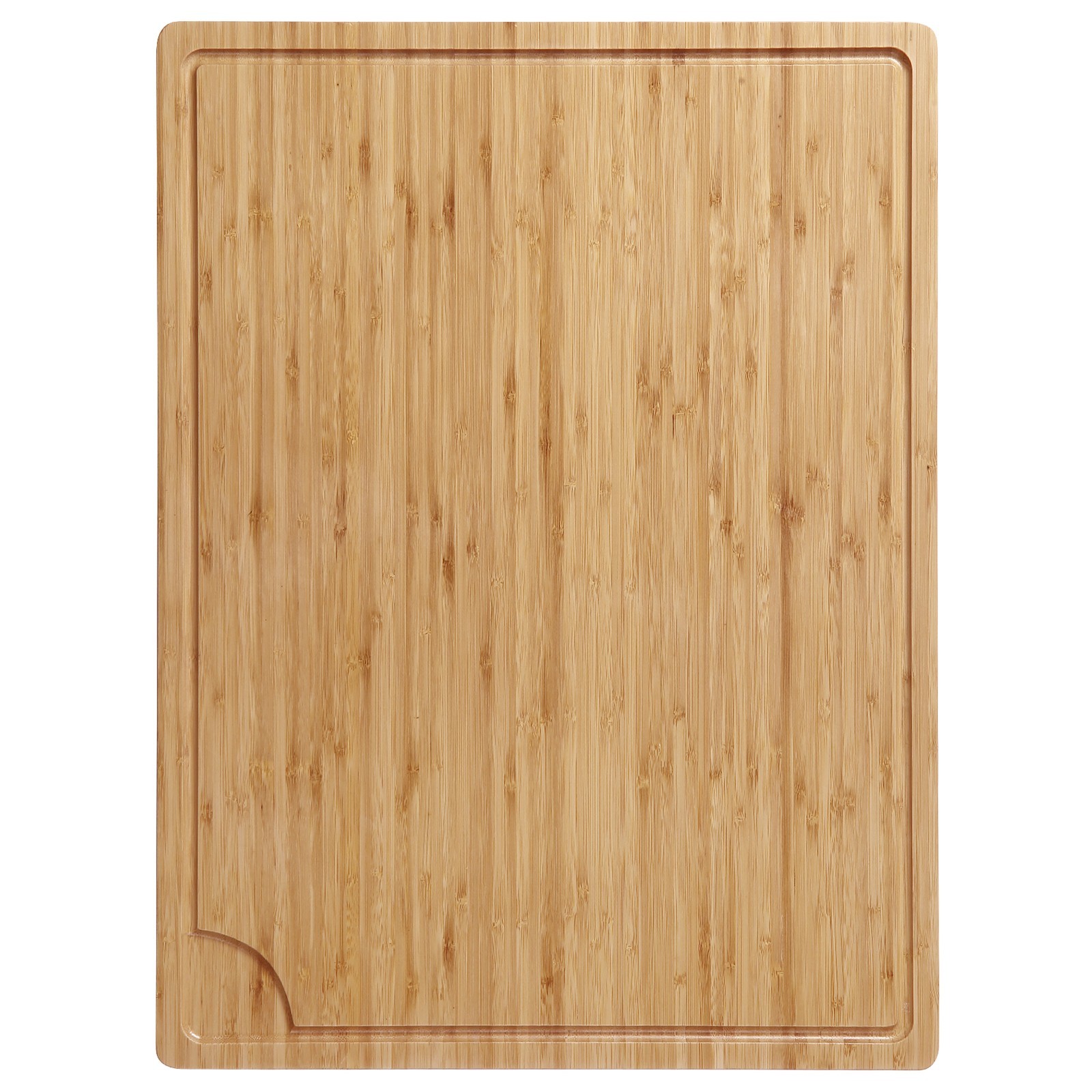 Wood Cutting Board for Kitchen Side Handle Chopping Board with Juice Grooves gallery