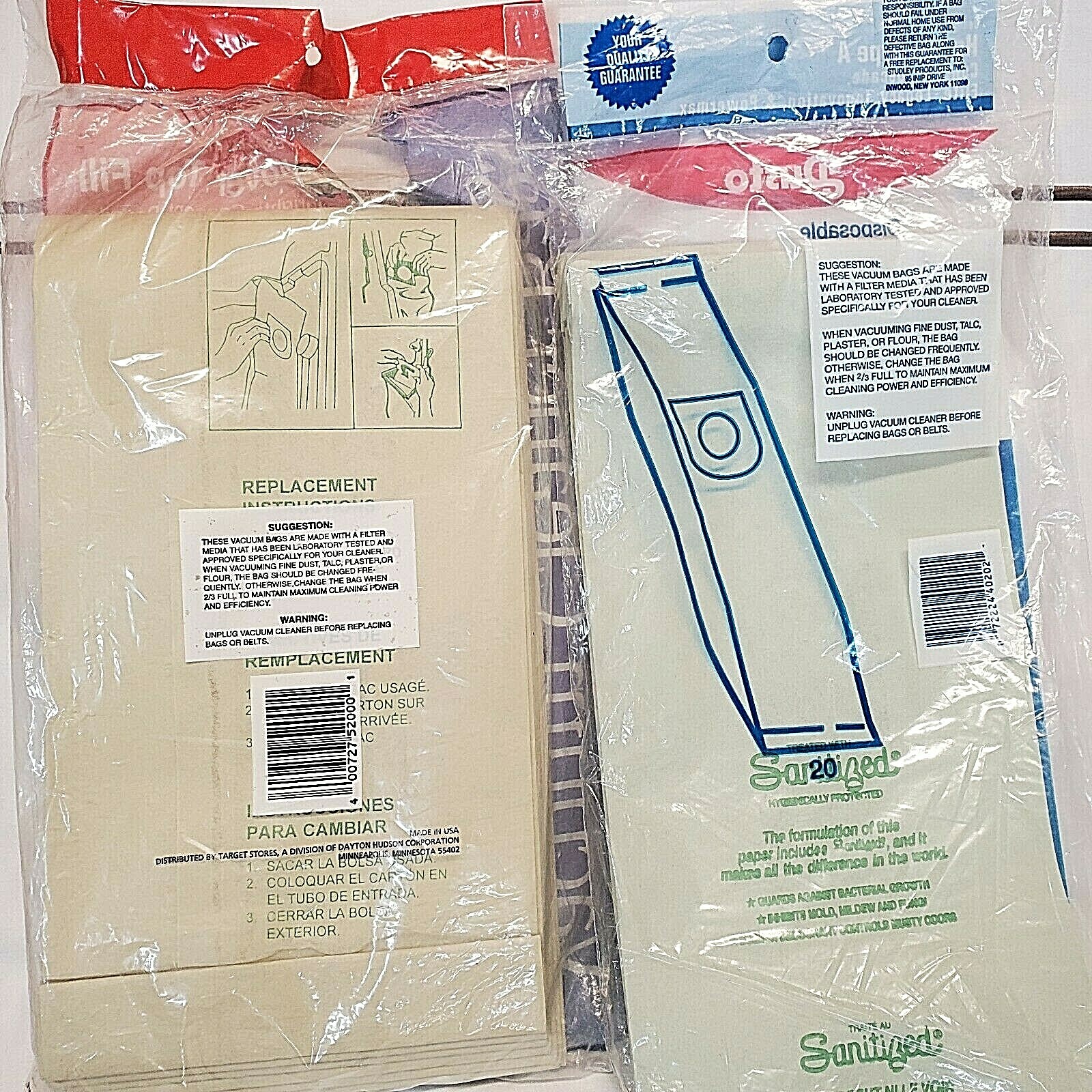 HOOVER TOP FILL TYPE A STYLE 520 VACUUM CLEANER BAGS 7 BAGS 1 PACK OPEN MISSING1 gallery