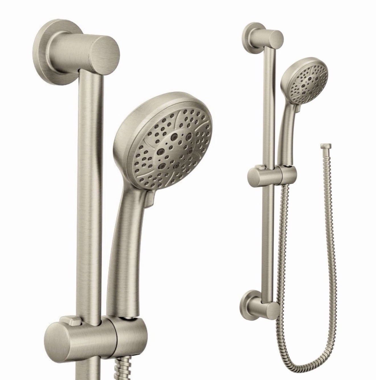 Moen Handheld Showerhead Slide Bar - Brushed Nickel 3669EPBN Eco-Performance gallery