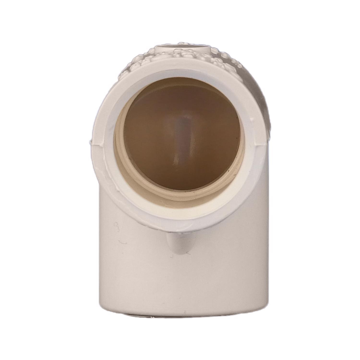 Charlotte Pipe CTS023000600 CPVC Socket 90 Degree Elbow 1/2 L in. (Pack of 25) gallery