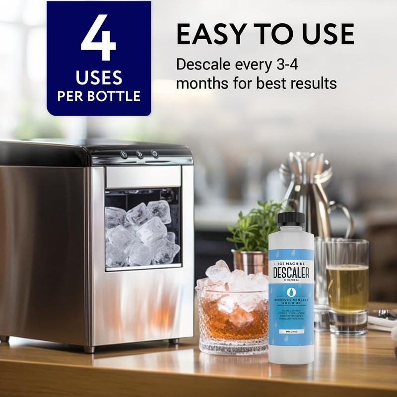 8 Fl Oz Efficient Ice Maker Cleaner - Nickel-Safe Formula for Long-Lasting Use gallery