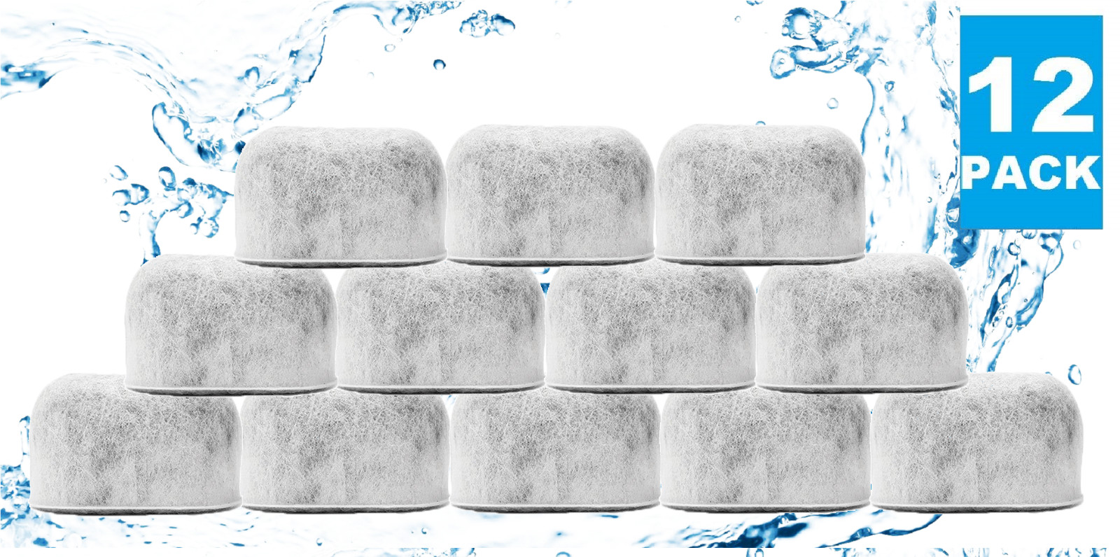 (12) Economical Replacement Charcoal Water Filters for Cuisinart Coffee, DCC-RWF gallery