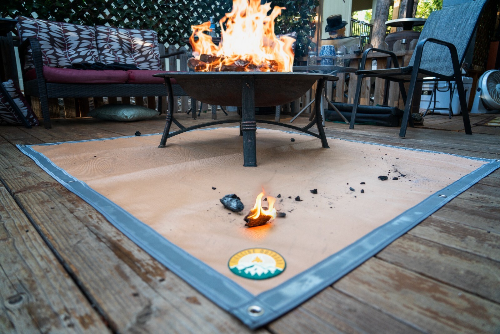 Fireside Outdoor Ember Mat gallery