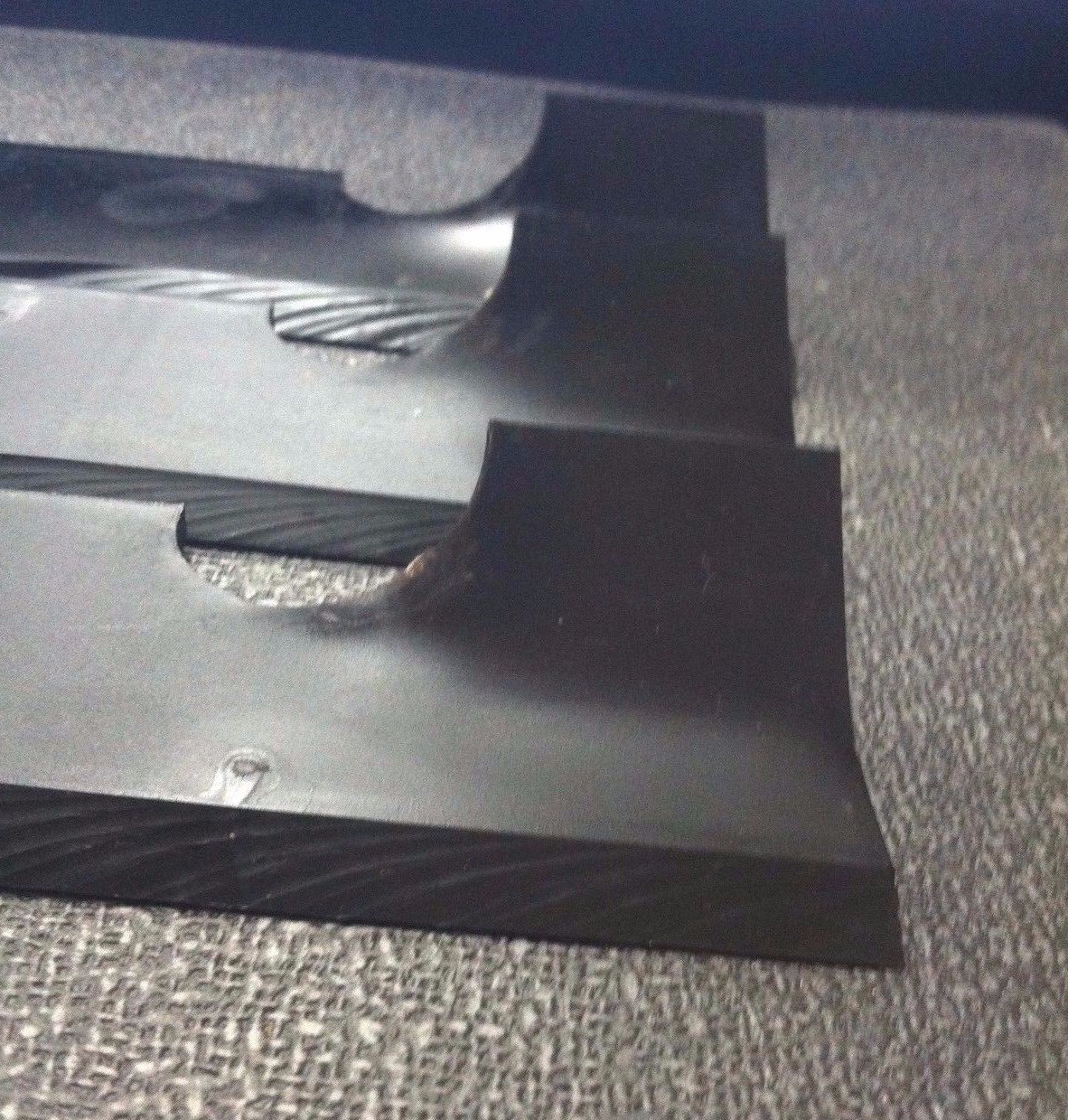 Bad Boy High Lift Blades for 48" Cut Replaces OEM 038-5350-00 Set of 3 gallery