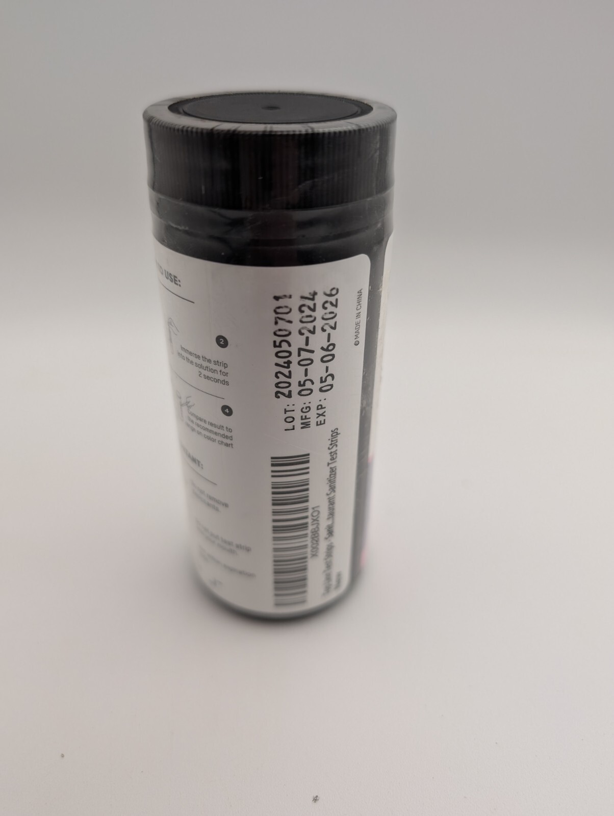 200 Strips - Chlorine Sanitizer Test Strips Food Service 0-500 ppm (Value Pac... gallery