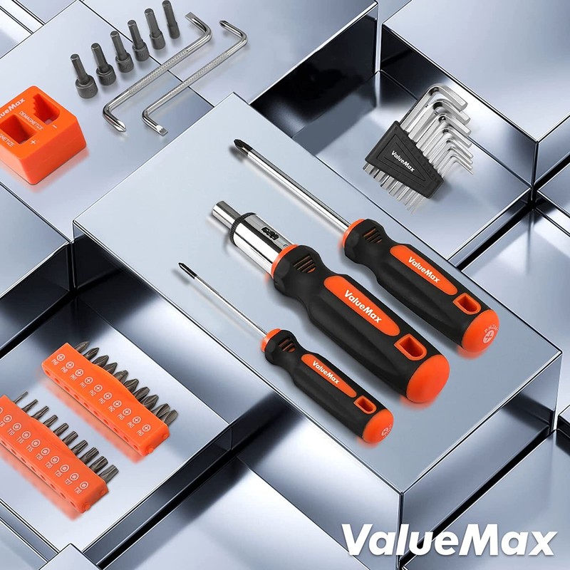 126PC Magnetic Screwdriver Set w/Plastic Racking Organize ‎Chrome Vanadium Steel gallery