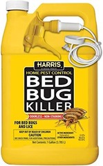 Pest Control Bed Bug Killer Spray 1 Gal. Odorless Non-Staining Indoor Liquid