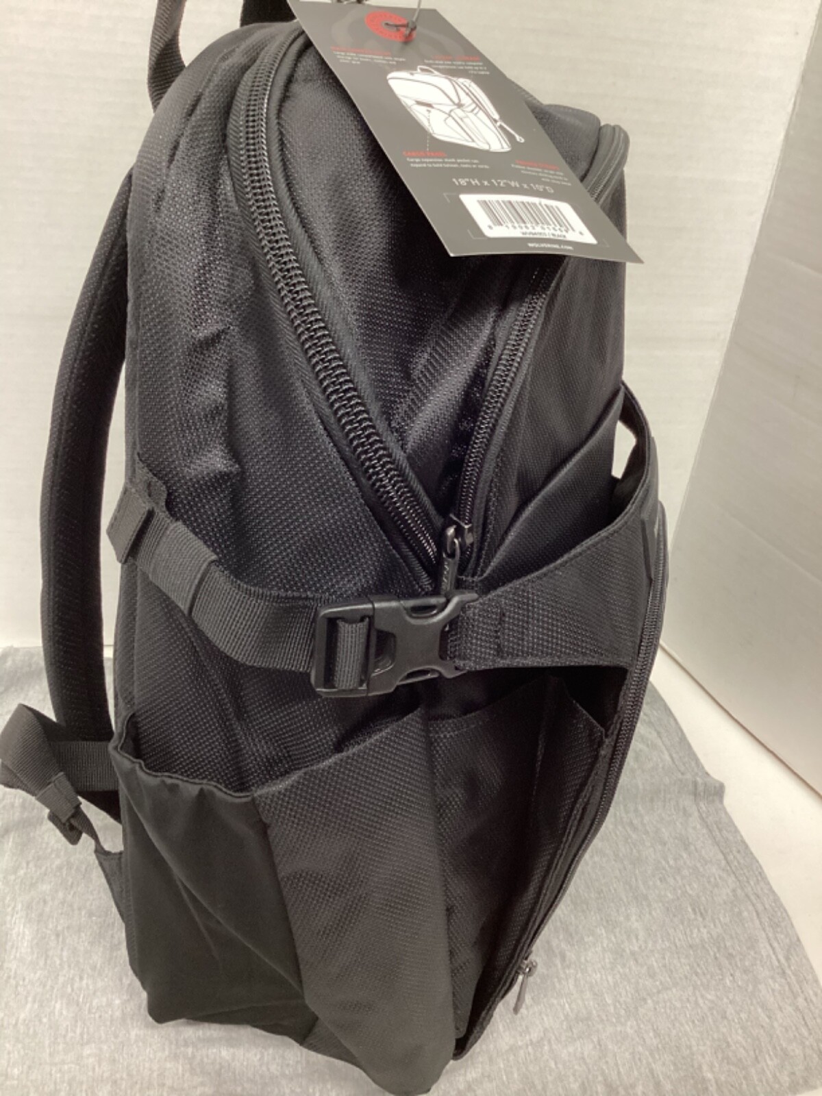 Wolverine Cargo Pro Backpack 33L Black #WVB4002  4