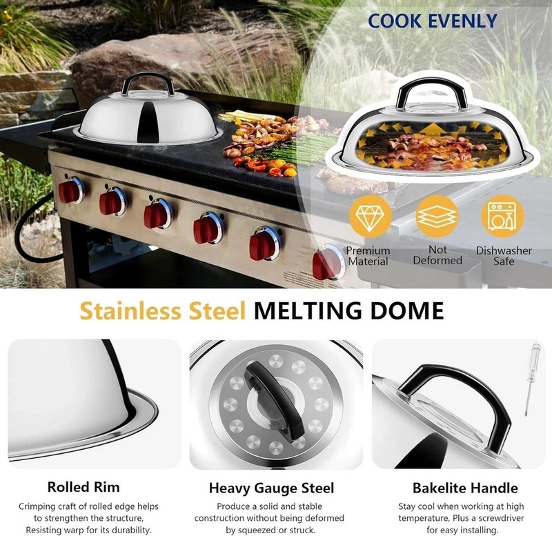 18Pcs Griddle Accessories Kit for Blackstone, Joyfair Flattop Grilling Accessory gallery