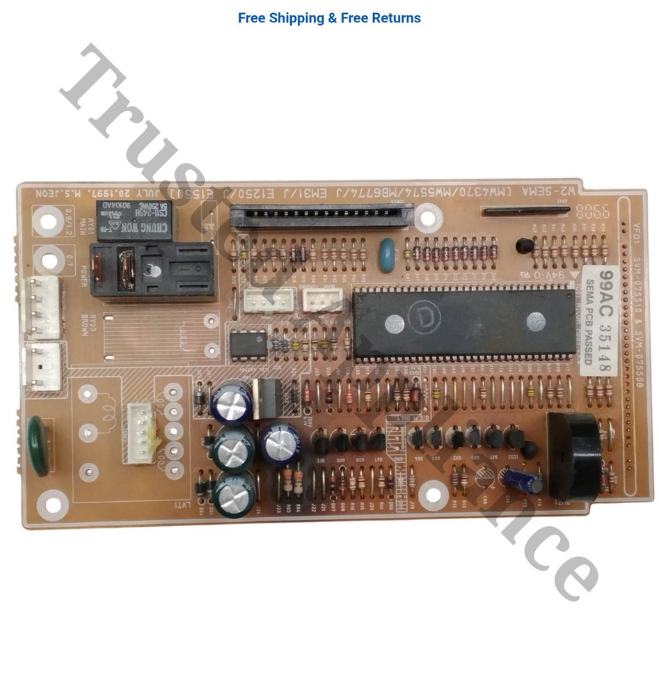 Microwave Main Control Board Electronic Controller PCB 99AC35148