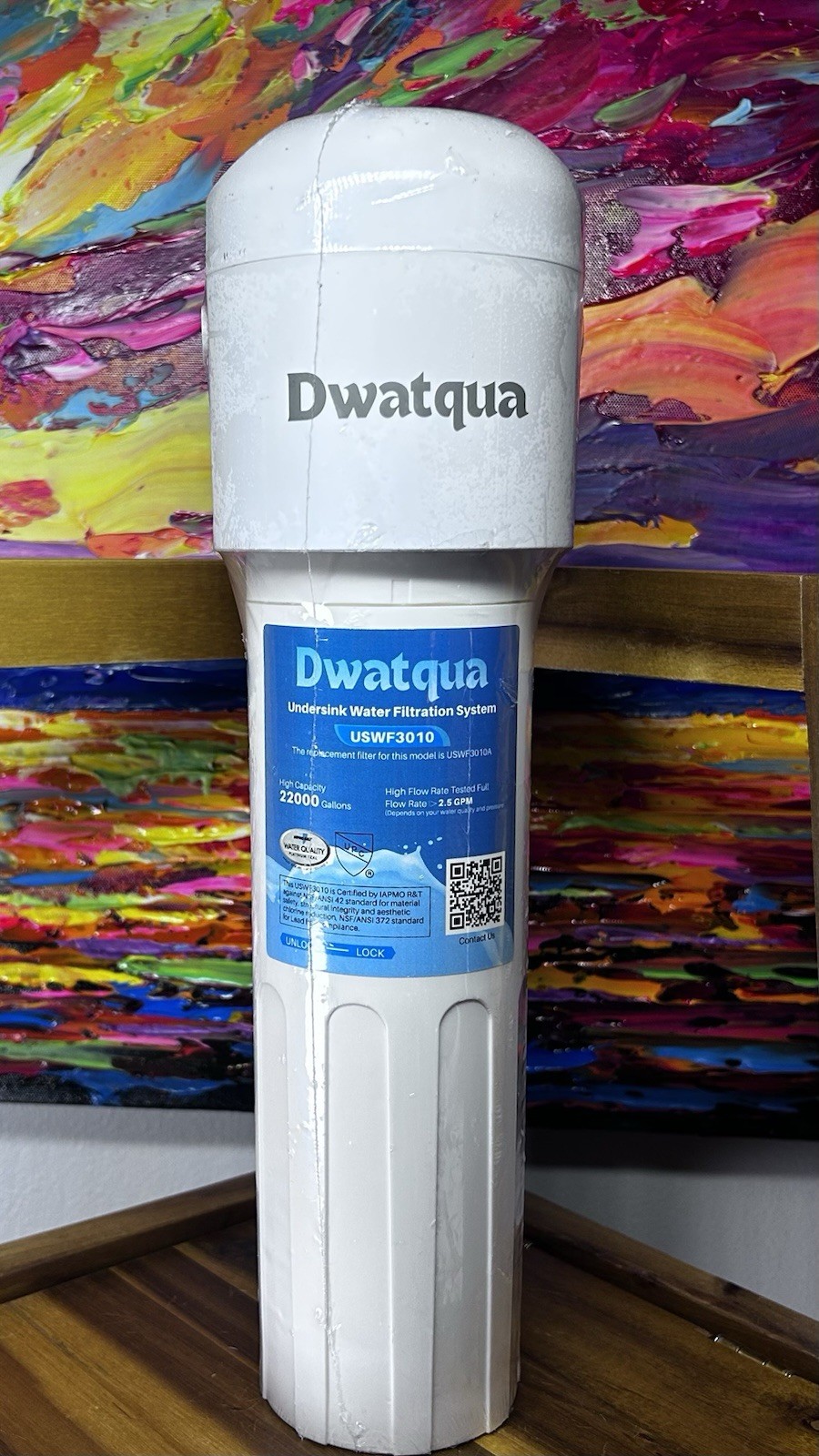 Dwatqua Undersink Water Filtration System USWF3010- High Capacity 22,000 Gallons gallery
