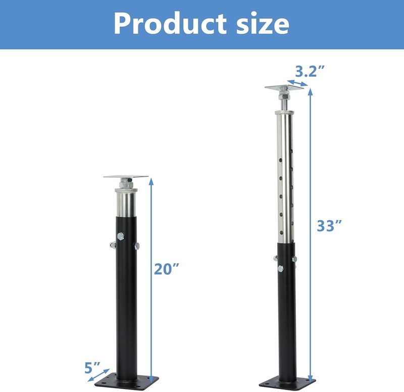 2 PCS House Jacks Leveling Basement Floor Jack House Floor Jack Temporary gallery