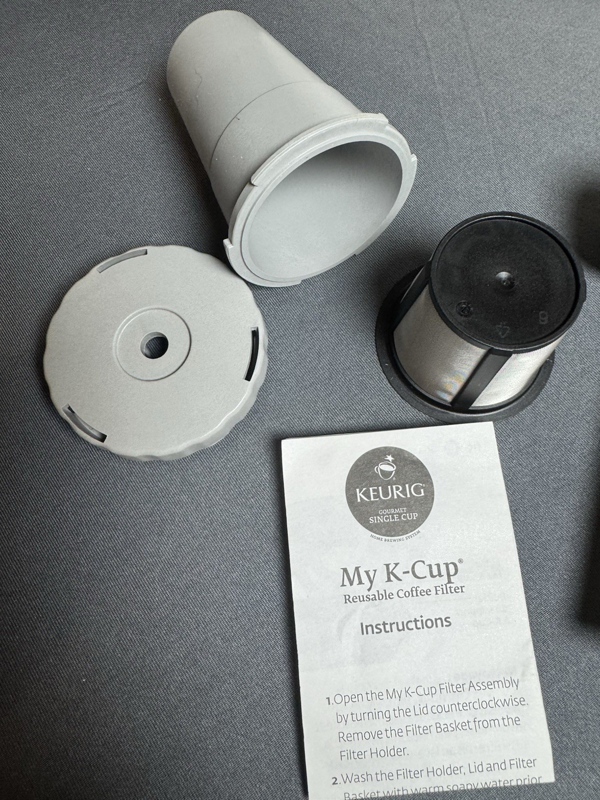 Keurig My K-Cup Reusable Coffee Filter & Keurig Water Filter New in Box gallery
