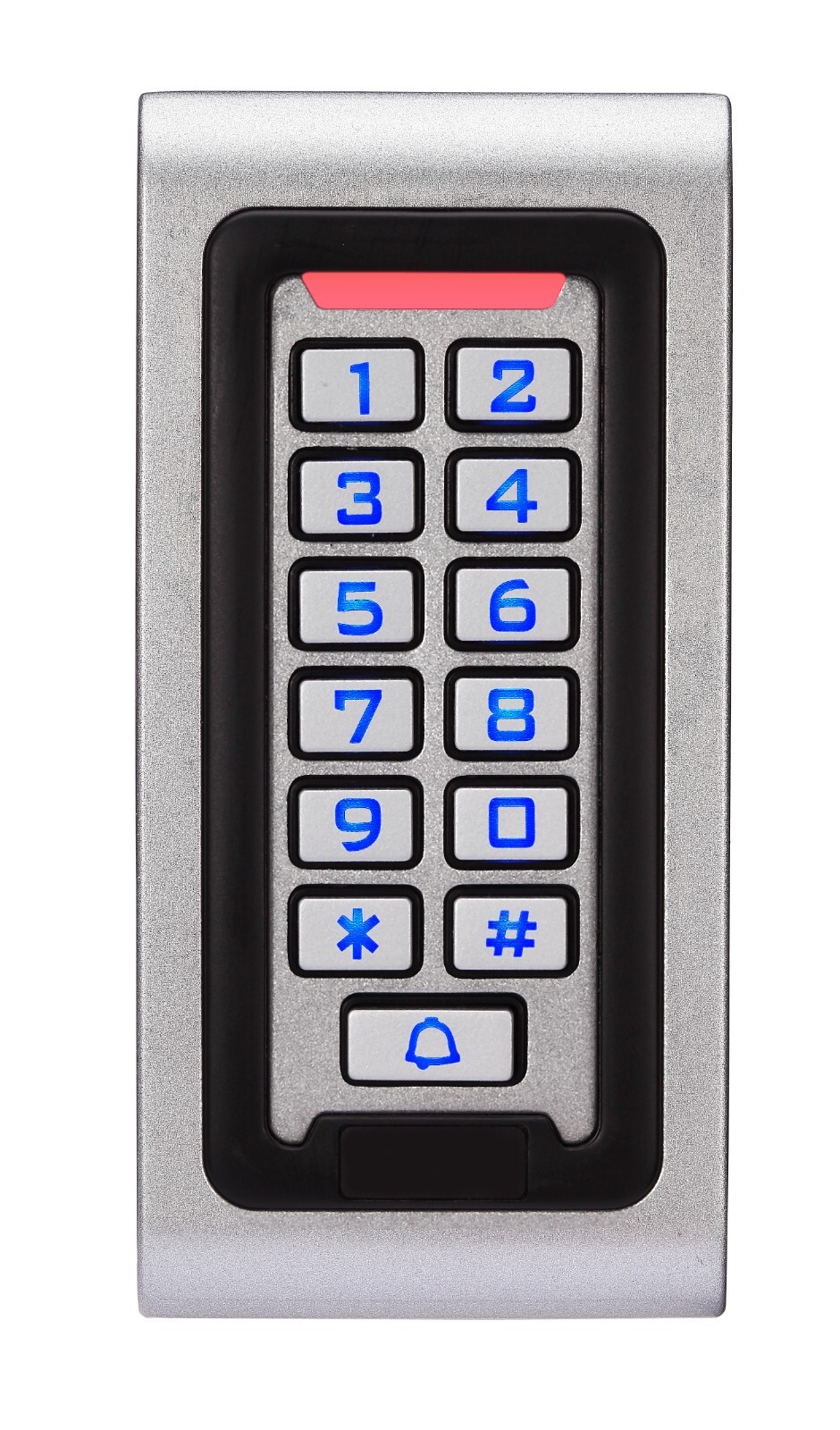 Access Control Keypad Stand Alone Door Metal Wired Password Pin Code Security gallery