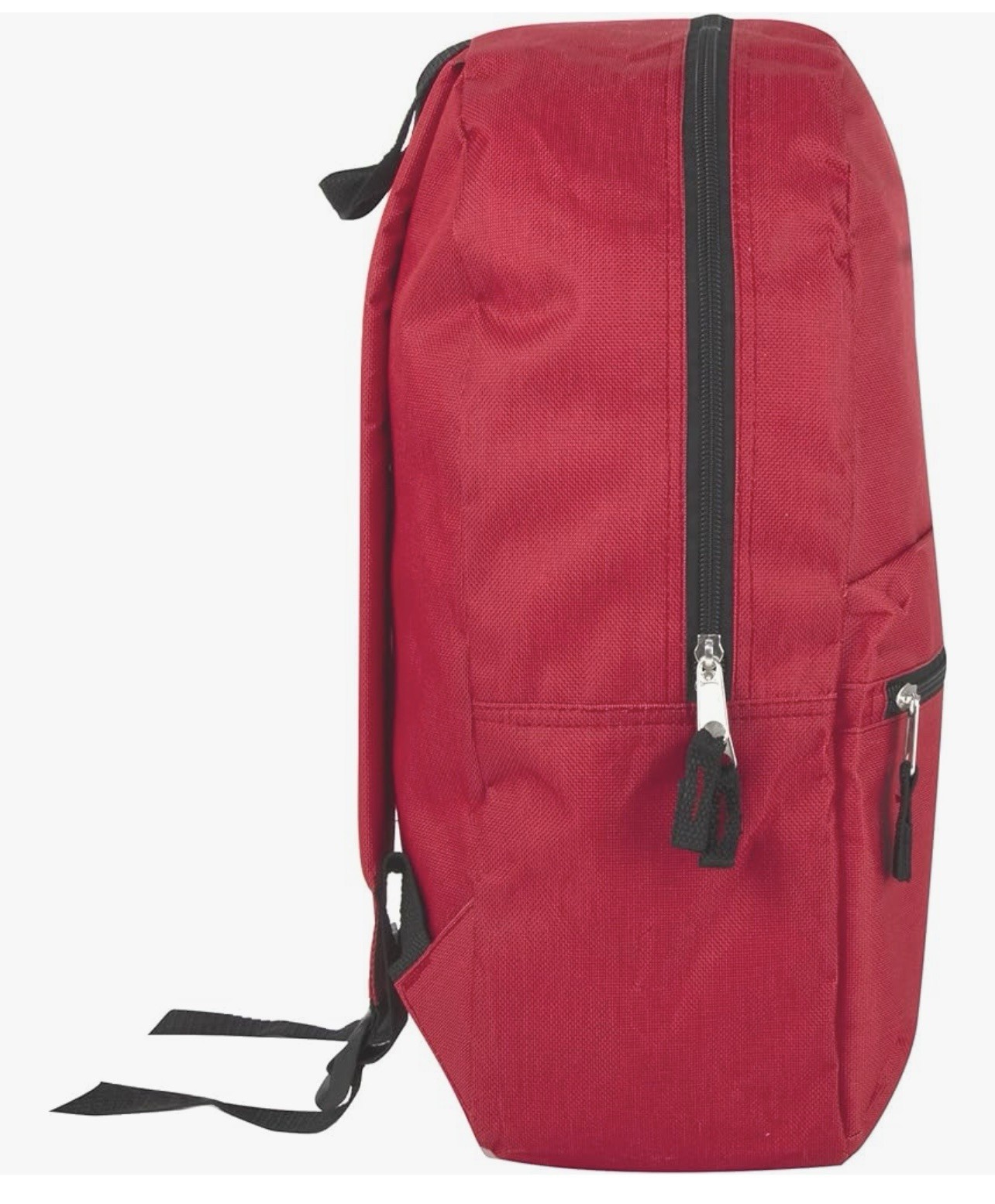 Trail maker Classic 17 Inch Backpack with Adjustable Padded Shoulder Straps RED 4