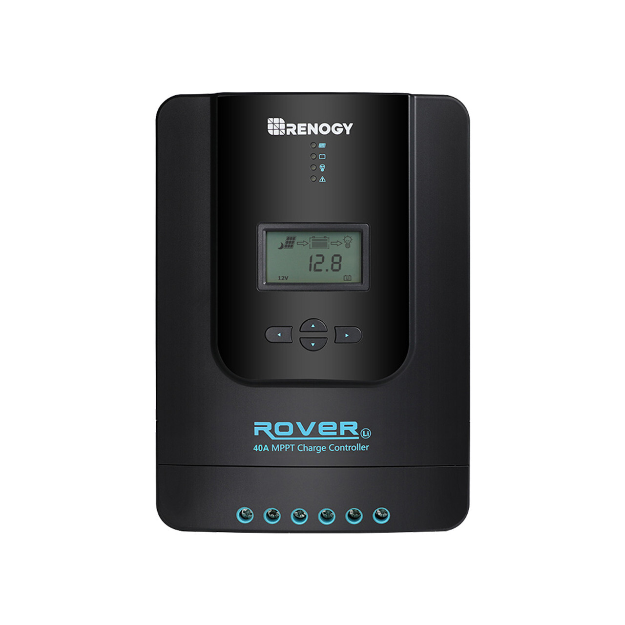 Renogy 40 Amp 12V/24V DC Input MPPT Auto Parameter Solar Charge Controller gallery