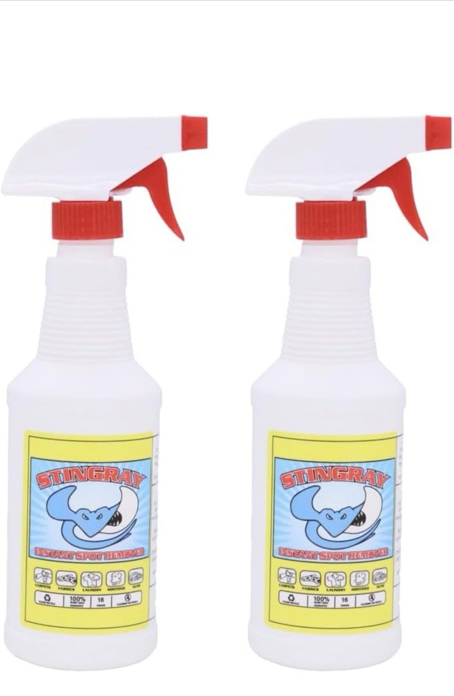 Stingray Spot Remover Advanced Multi Surface Stain Removal 16 fl oz Pack of 2