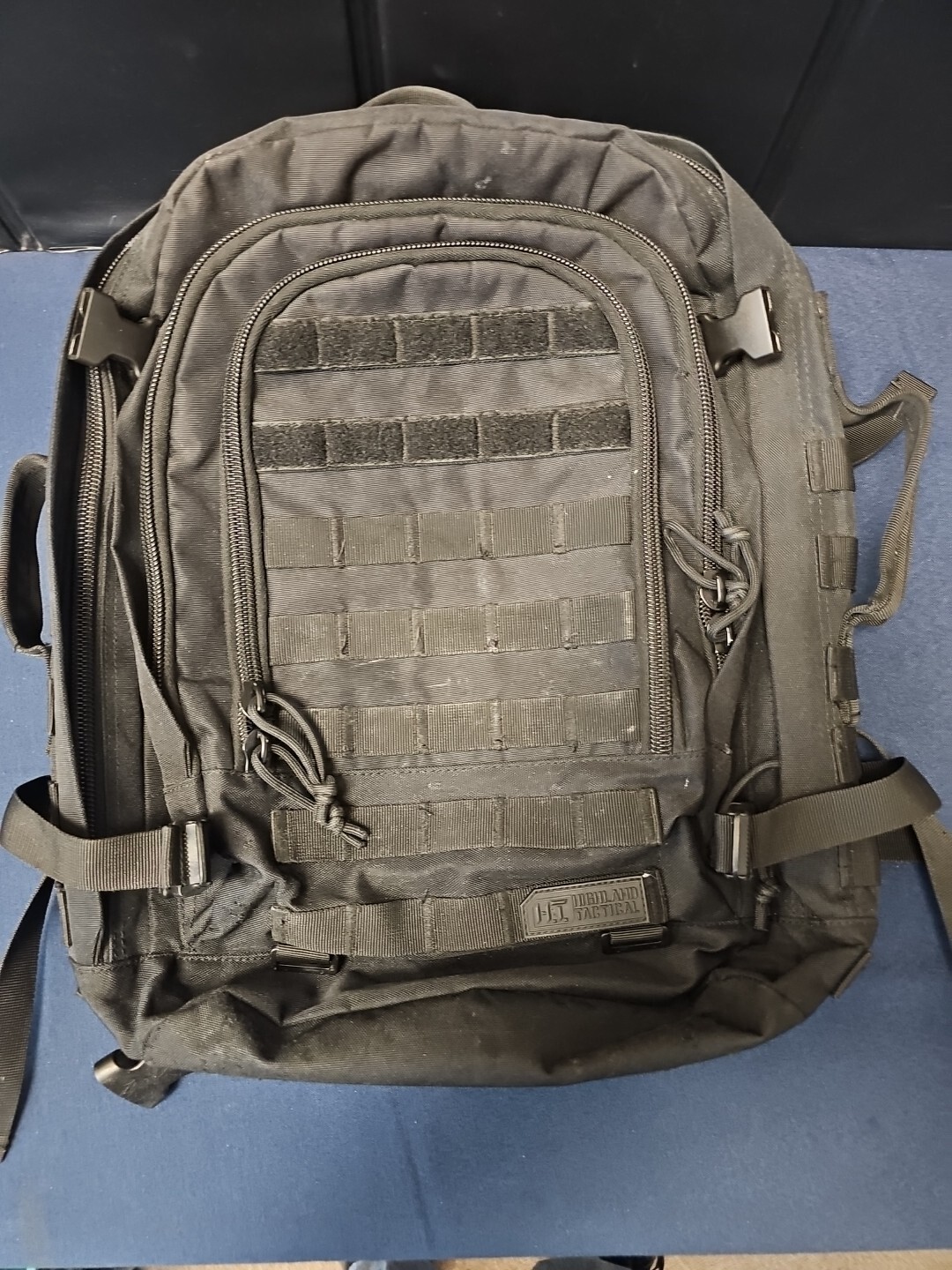 Highland Tactical Rumble Backpack  Black 