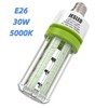 JESLED 1P LED Corn Light Bulb E26 30W 5000K Replace HID CFL for Garage Warehouse gallery