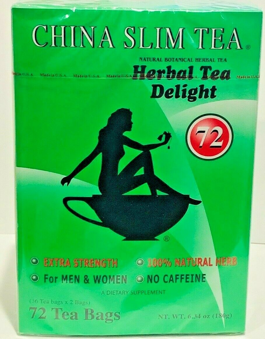 CHINA SLIM TEA 72 BAGS EXTRA STRENGH DIETER'S EXPIRATION 2025 100% NATURAL HERB gallery