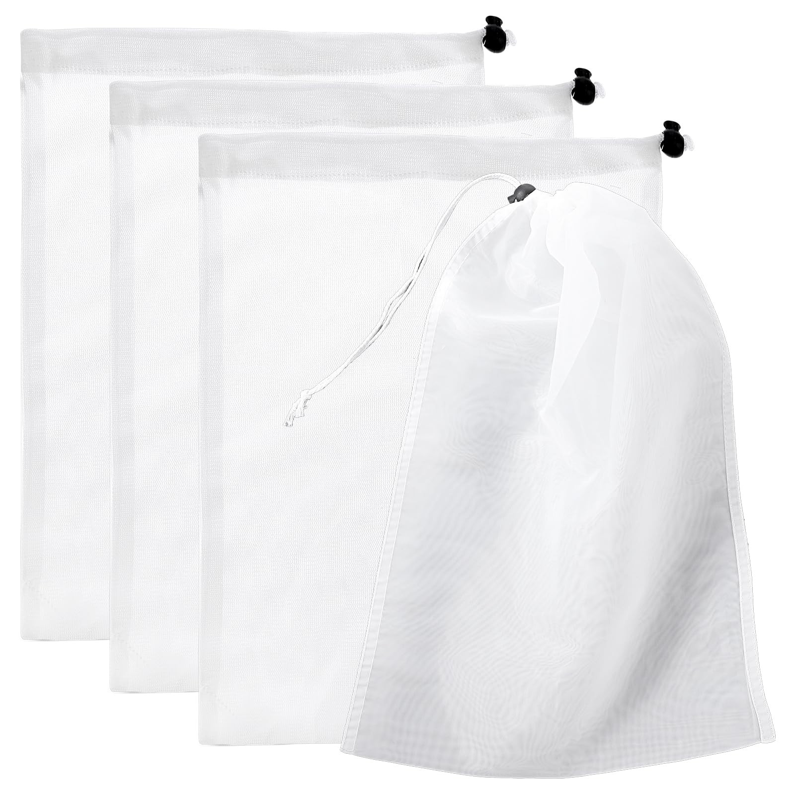 4 PCS Pool Vacuum Replacement Mesh Bag, Fine Mesh Filter Bags Pool Cleaner Ba... gallery