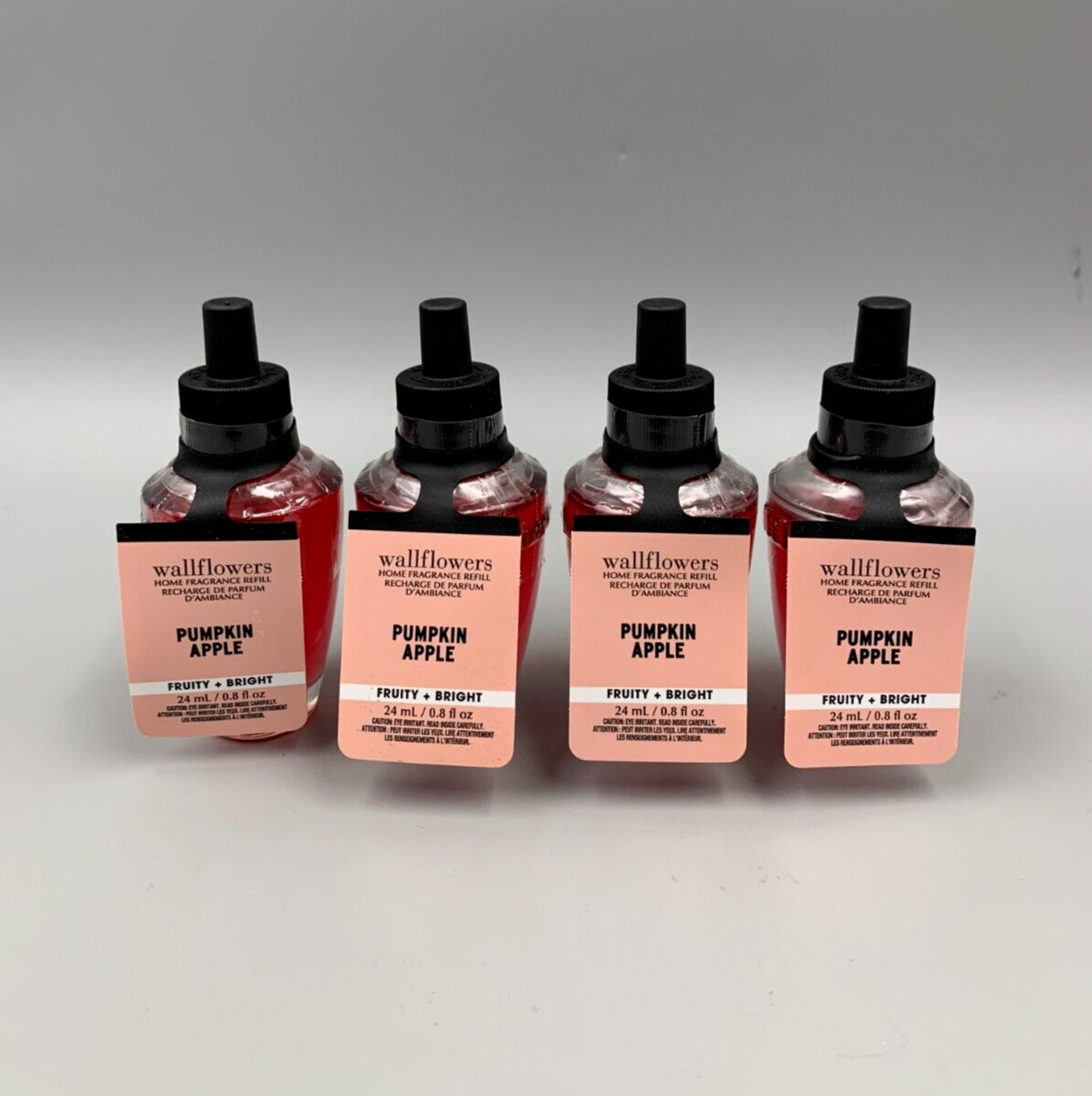 Bath & Body Works Pumpkin Apple Wallflower Fragrance Bulbs S/4 0.8 Fl Oz #911W4 gallery