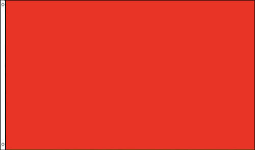 3x5 Solid Color Red Plain Flag 3'x5' Red House Banner grommets polyester 100D gallery