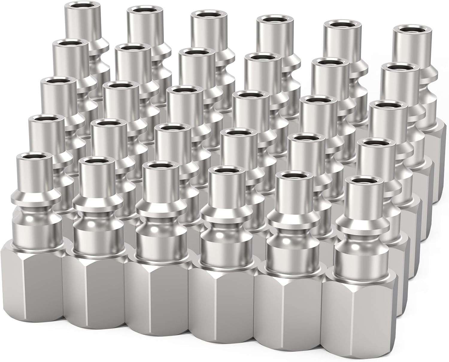 A-Style(ARO) Plug, 1/4" NPT Female Pneumatic Plugs, Compressor Fittings(30-PACK) gallery