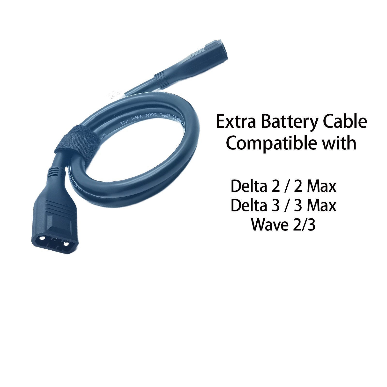 Extra Battery Cable Compatible with Ecoflow Delta 2 /3 Max Wave 2/3 ( XT 150 ) gallery