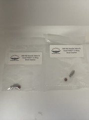 2 NEEDLE SEAT FLOAT VALVE CARBURETOR KIT FITS BRIGGS STRATTON 398188 83412