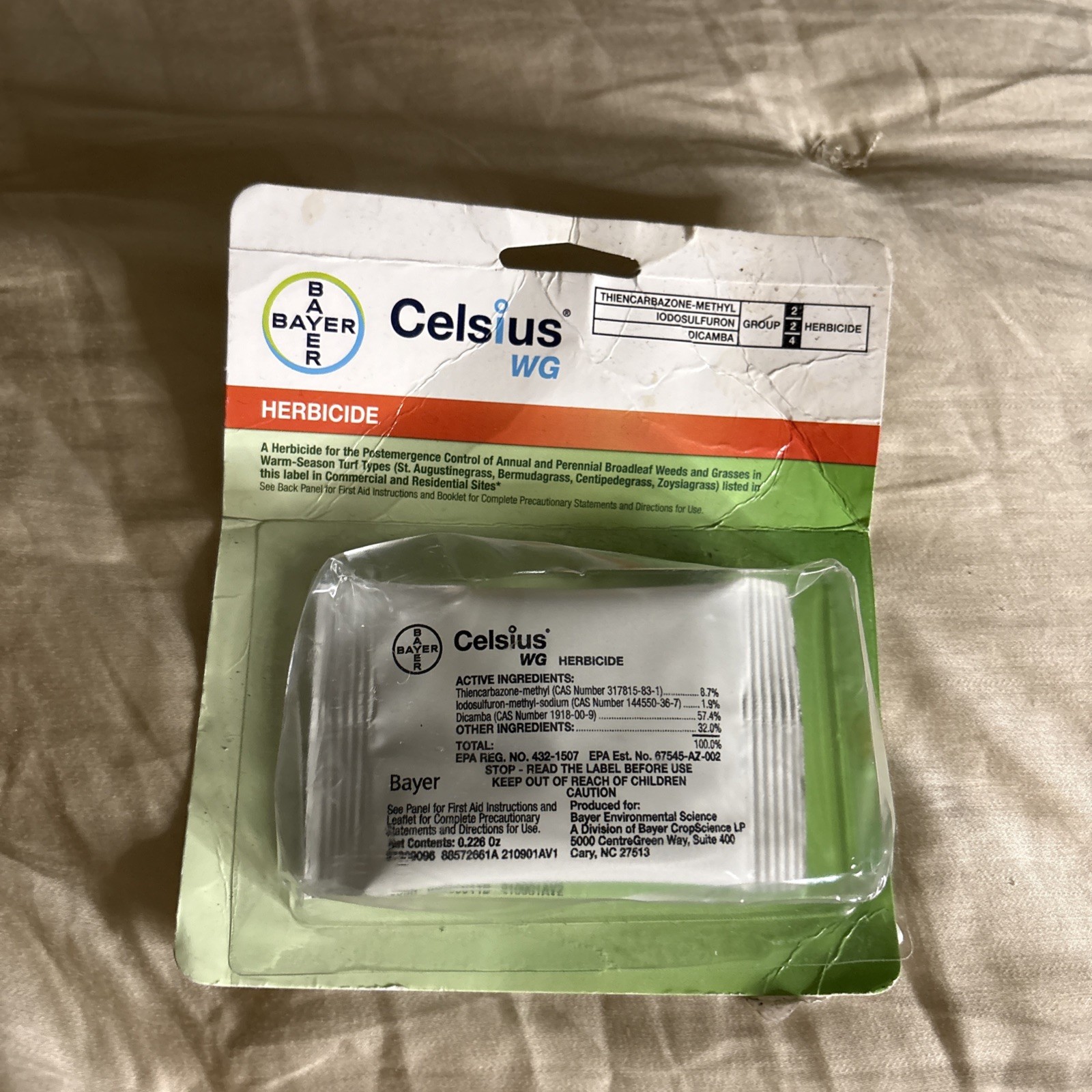 Celsius WG - Single dose 0.226 oz Easy Mix Packet - Post Emerge Weed Control gallery