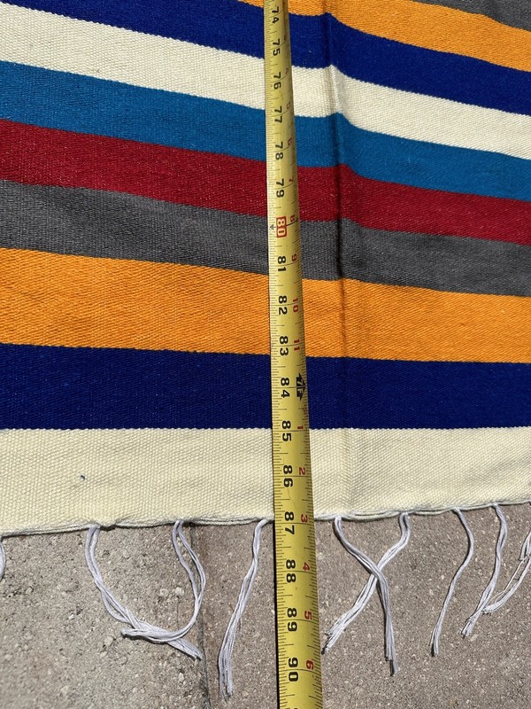 Vintage, throw blanket, beach blanket 87in-58in gallery