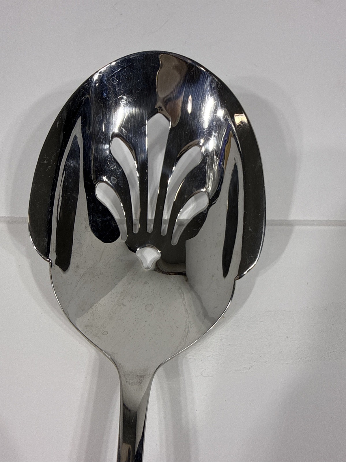 Gorham 18/8 Silver Plated Serving Spoon 12" gallery