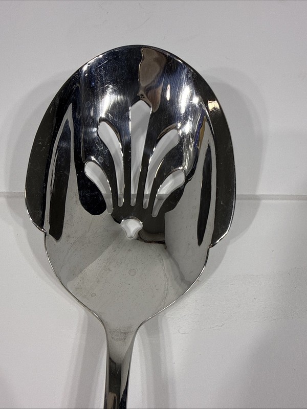 Gorham 18/8 Silver Plated Serving Spoon 12" gallery