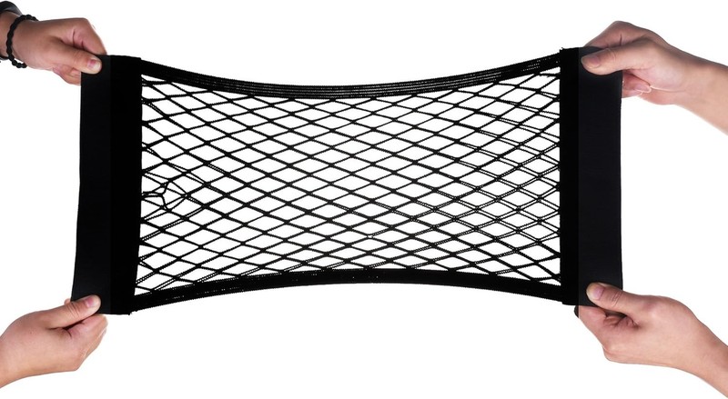 Universal Mesh Cargo Net Wall Sticker Organizer Pouch Bag Storage Mesh Net for C gallery