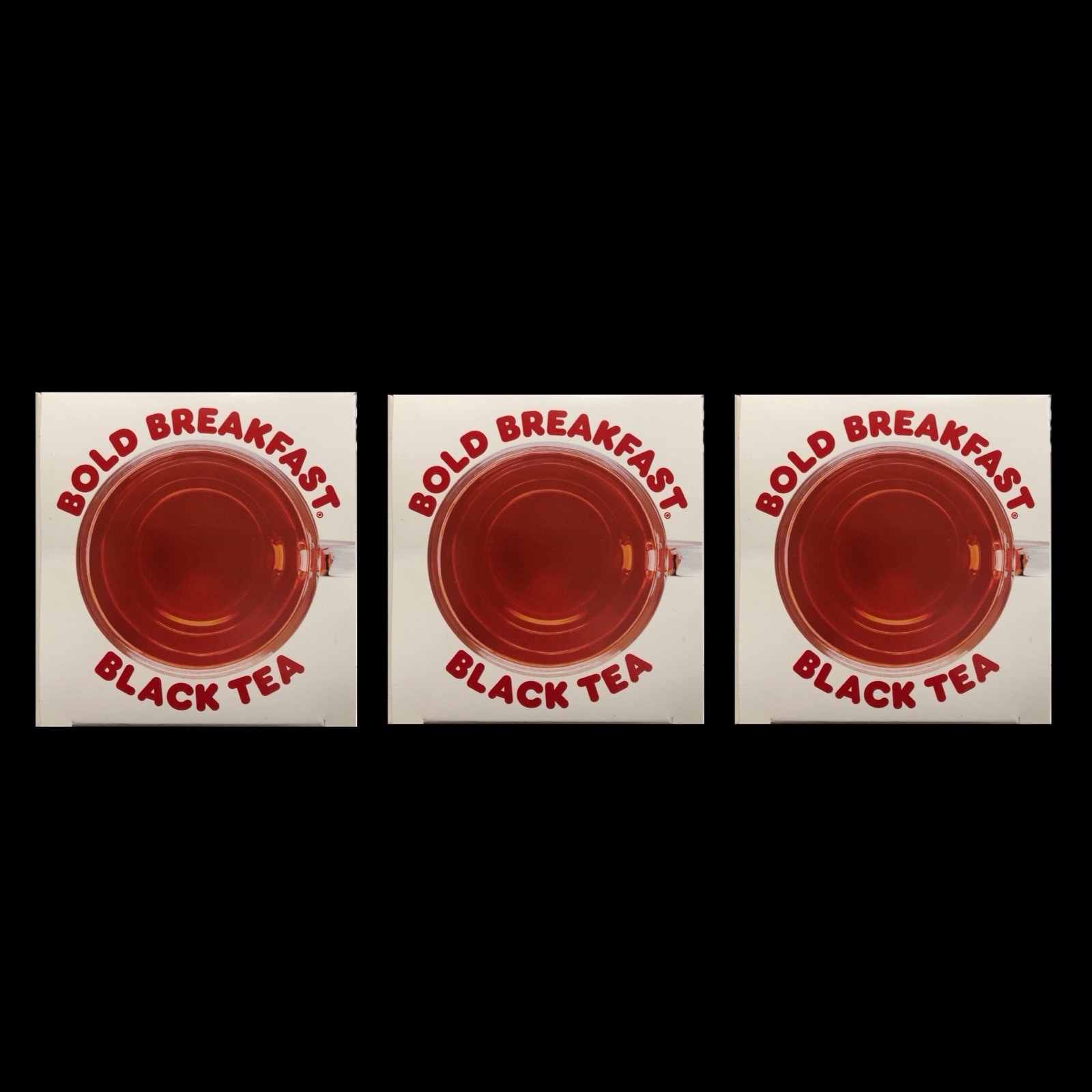 Dunkin Bold Breakfast Black Tea Pyramid Sachet 3 BOX Total 45 Tea Bags 1.6 OZ EA gallery