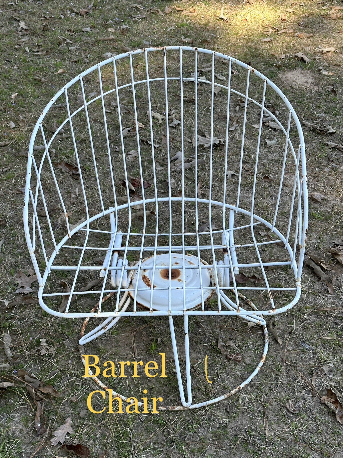 Cushion Pattern for Vintage Homecrest Barrel Chair gallery