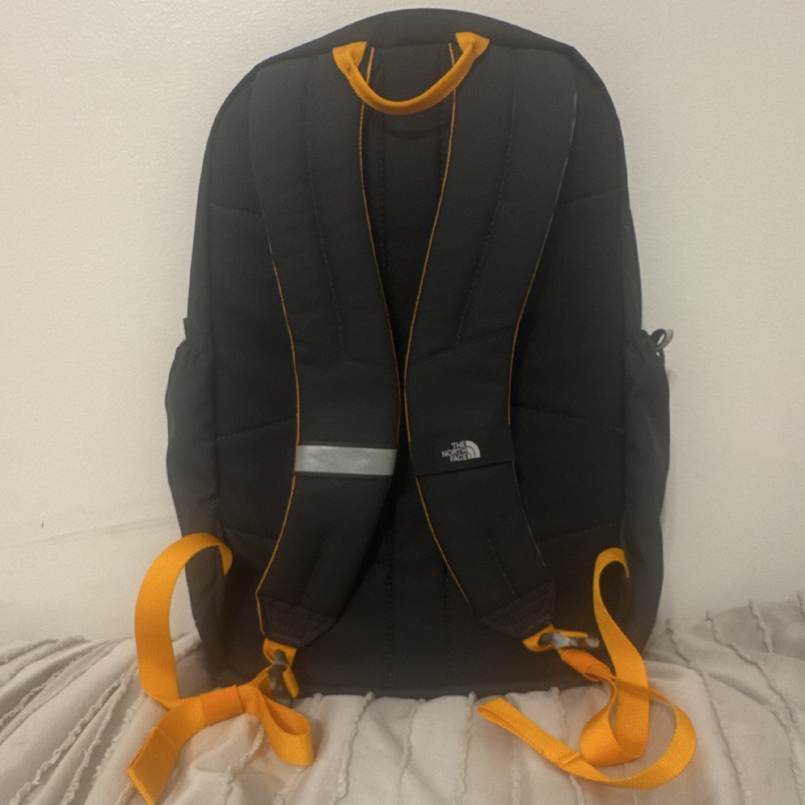 The North Face Black/Orange Mini Recon Backpack 2