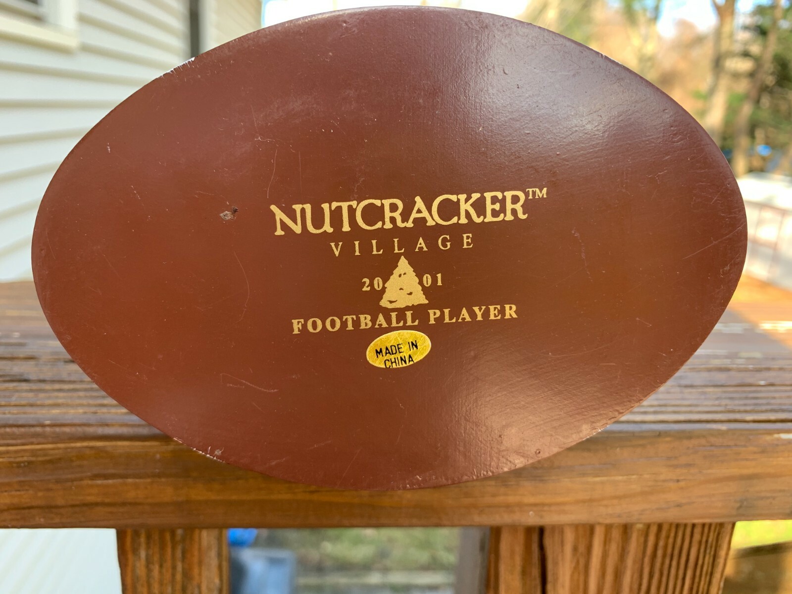 Football Player Nutcracker New gallery
