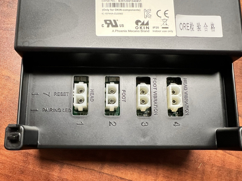 Control Box For OKIN Control Unit 258-2, O3YCU258-2, Adjustable Base bed CU258-2 gallery