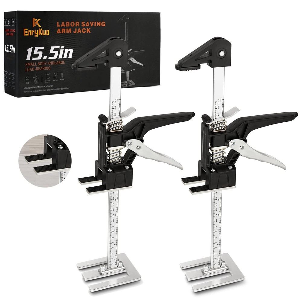 Labor Saving Arm Jack 2 Pack,15.5 Inch Multifunctional Furniture Lifter Jacks...