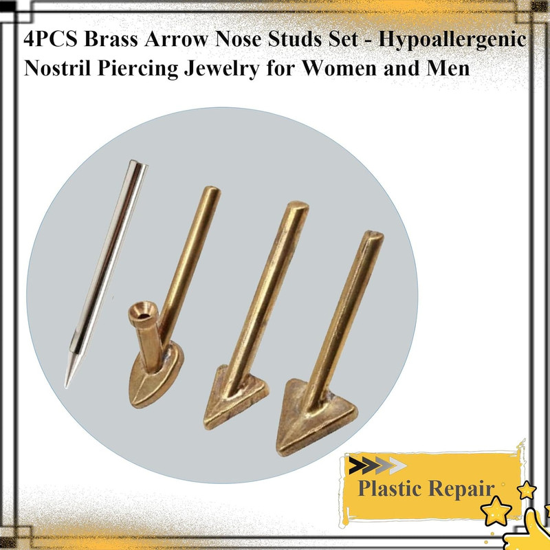 4 Pcs Copper Plastic Welding Tips for Soldering Iron, Replacement Triangular ... gallery
