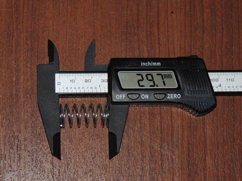 New Angle Adjustment Knob Spring for Hyper Tough 20V 12" Trimmer HT21-401-003-02 gallery