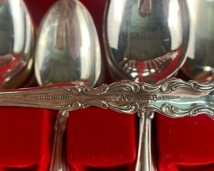* Oneida * Community MODERN BAROQUE Silver Plate Flatware YOUR CHOICE CHOOSE gallery
