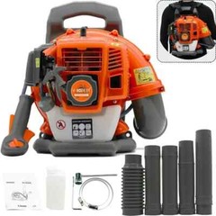 Backpack Leaf Blower Gas Powered Snow Blower 665 CFM 43CC 2-Stroke Engine 3HP