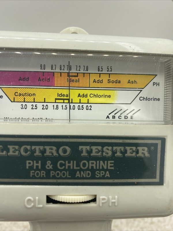 Electro Tester PH & Chlorine Meter Tester For Pool & Spa gallery