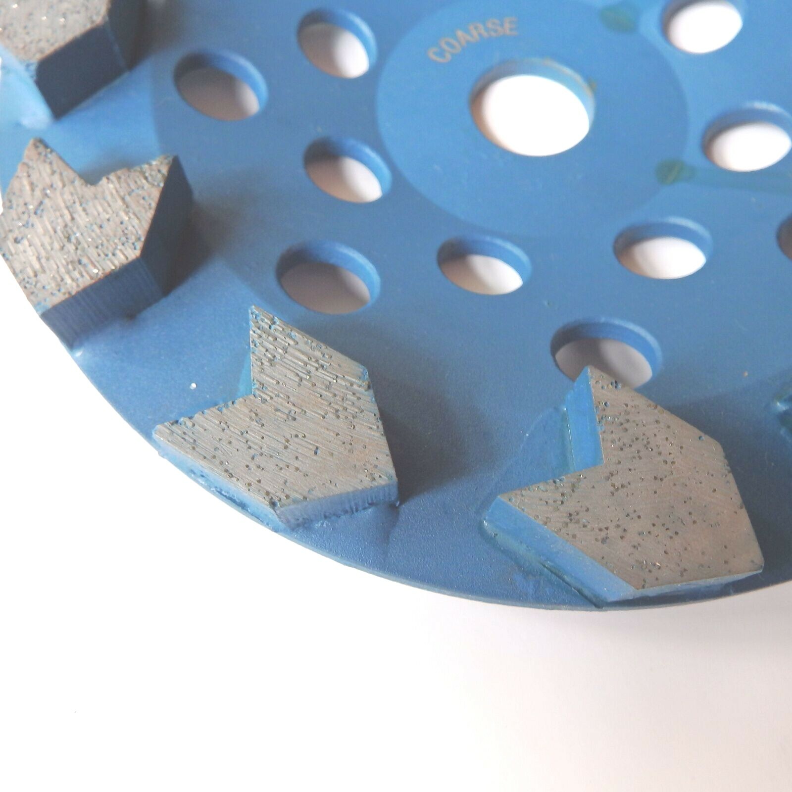 7" Cup Wheel 12 arrow segment concrete grinding heavy coating removal,, 7/8-5/8" gallery