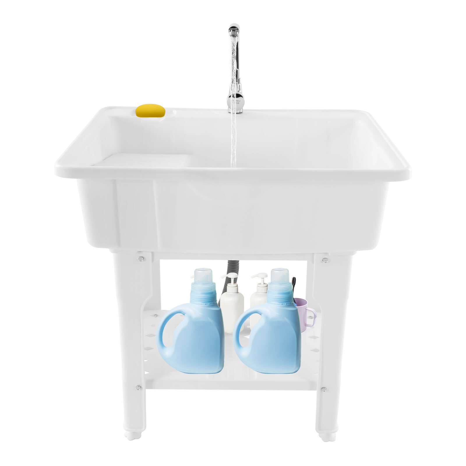 Utility Sink Laundry Tub with Faucet & Basement fit Laundry Room Garage or Shop gallery
