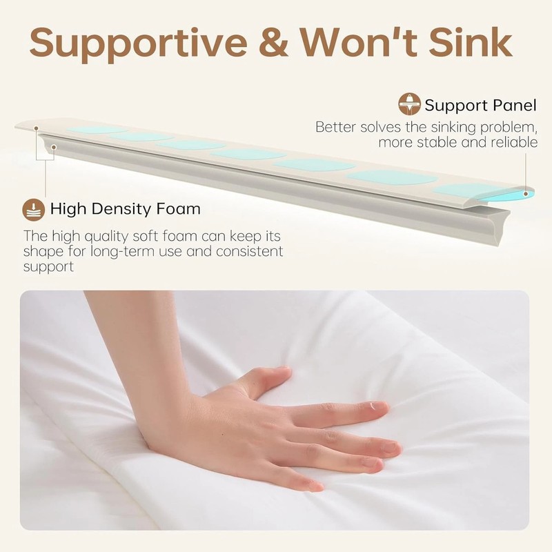 Split King Gap Filler for Adjustable Bed Twin to King Mattress Converter gallery