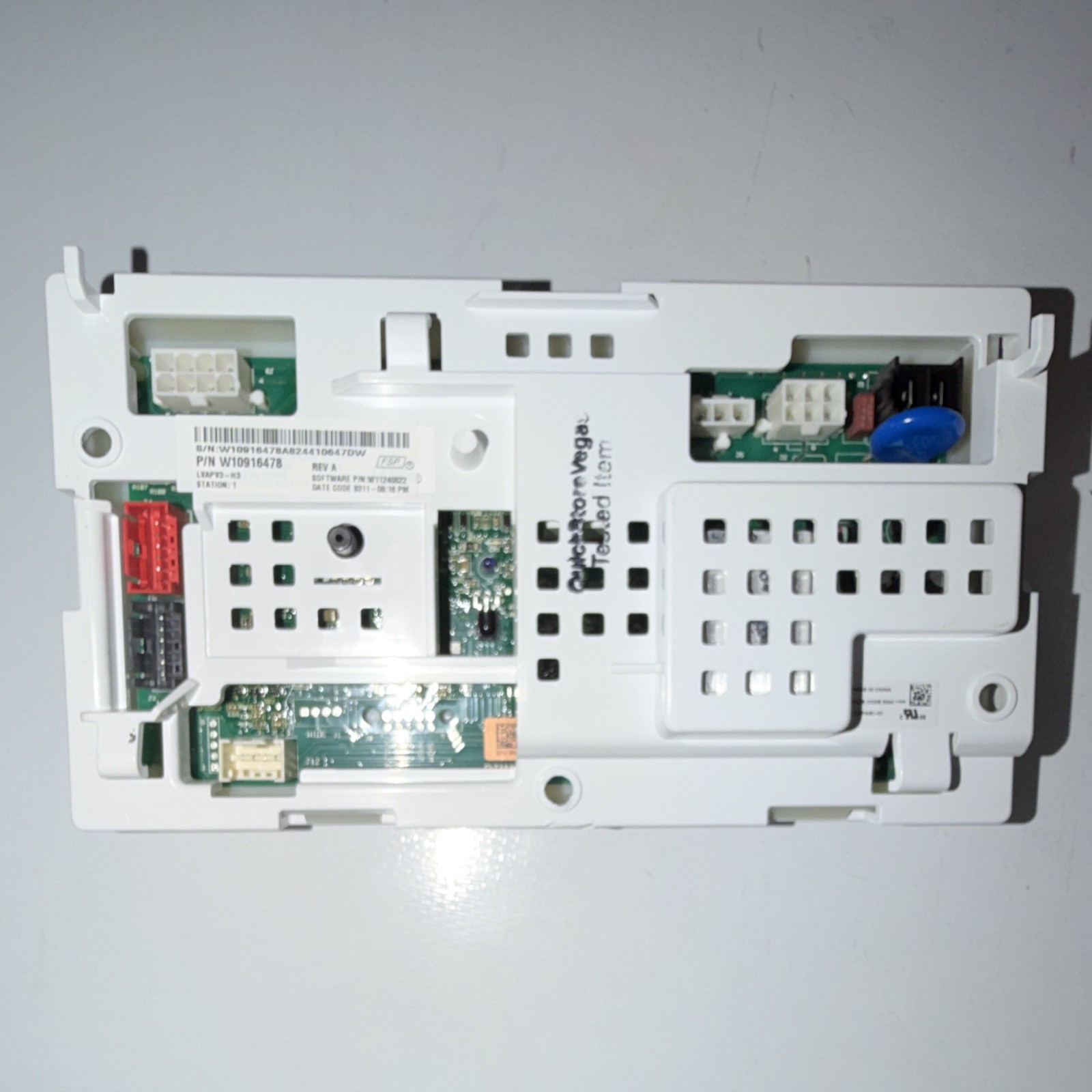 FSP W10916478 Washer/Dryer Main Control Board Module Rev A White gallery